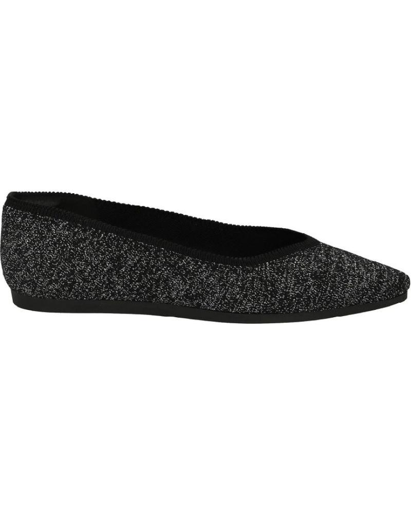 Sapatos de Mulher MISS ELASTIC BAILARINA CALCETIN MEGAN 76171-20 NEGRO