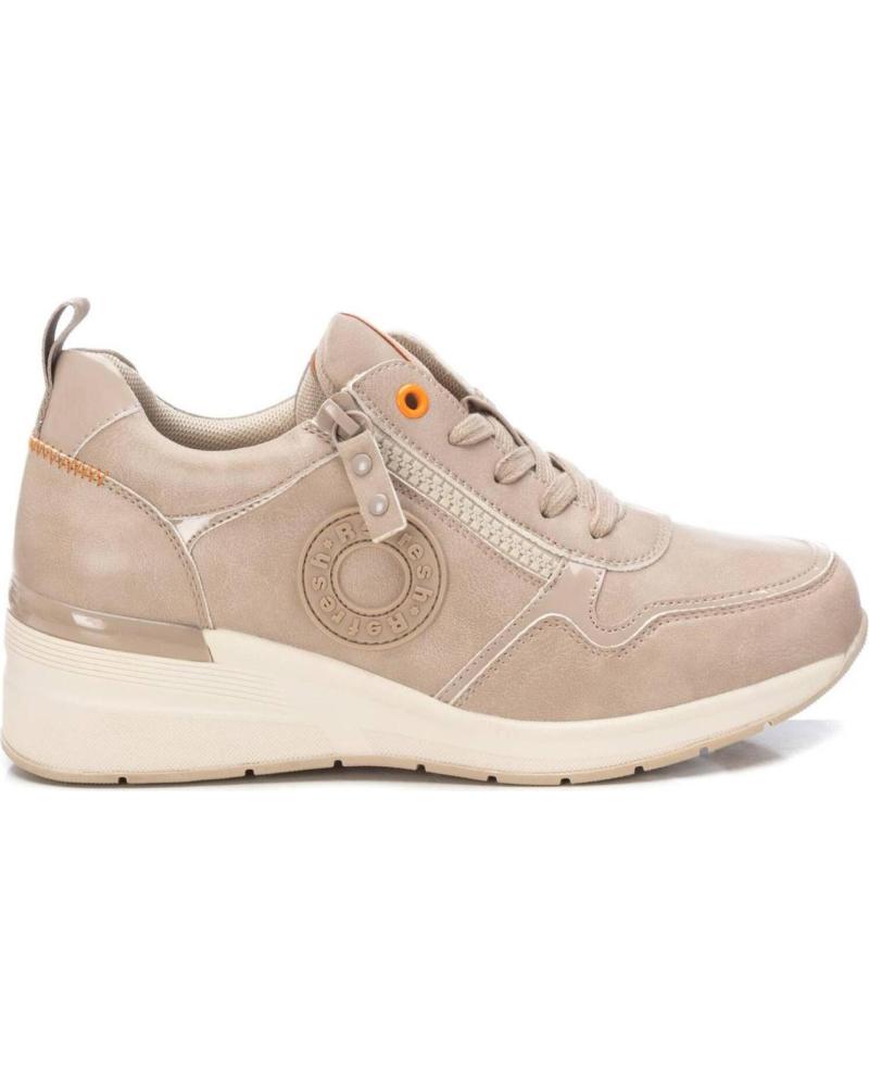 REFRESH 172280 DEPORTIVAS CASUAL BEIGE PARA MUJER BEIGE
