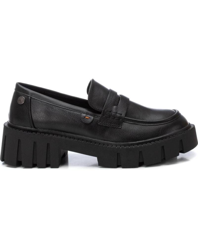 MOCASINES REFRESH 172325 NEGROS CON SUELA TRACK NEGRO