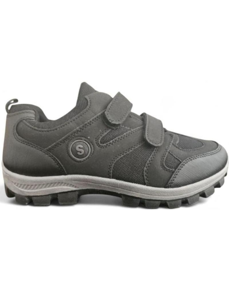 Deportivas de Mujer BREEZE DEPORTIVOS TREKKING MURCIA SHOES VELCRO NEGRO
