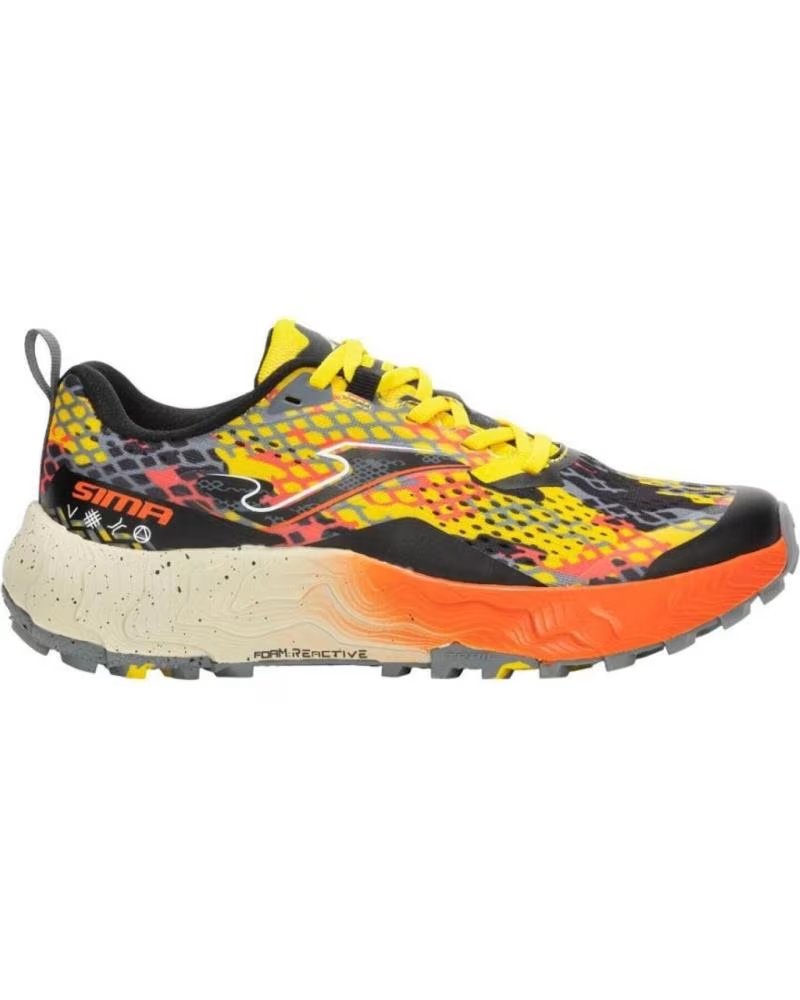 Zapatilla Joma Sima 2528 Trail Running Hombre Amarillo/negro Varios Colores