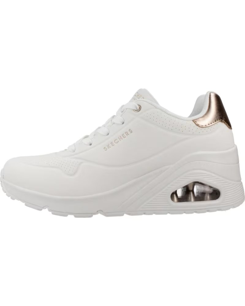 Skechers Zapatillas Mujer Modelo Uno Wedge - Hi Steps Color Blanco Wh Wht