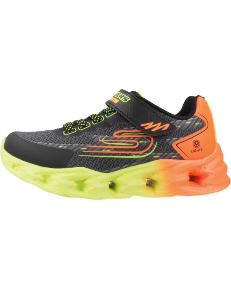 Skechers Zapatillas Nino Modelo Vortex 2 0 - Quantro Color Negro Bkmt