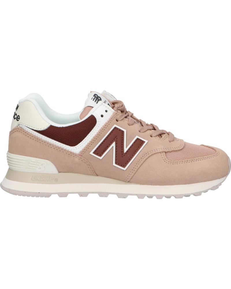 Deportivas de Mujer NEW BALANCE WL574DO2 WL574V2 FLAT TAUPE