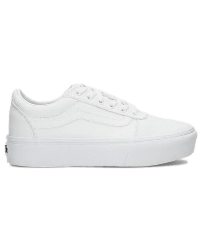 Zapatillas deporte de Mujer VANS OFF THE WALL ZAPATILLAS VANS WARS PLATFORM VN0A3TLCORG1 BLANCO