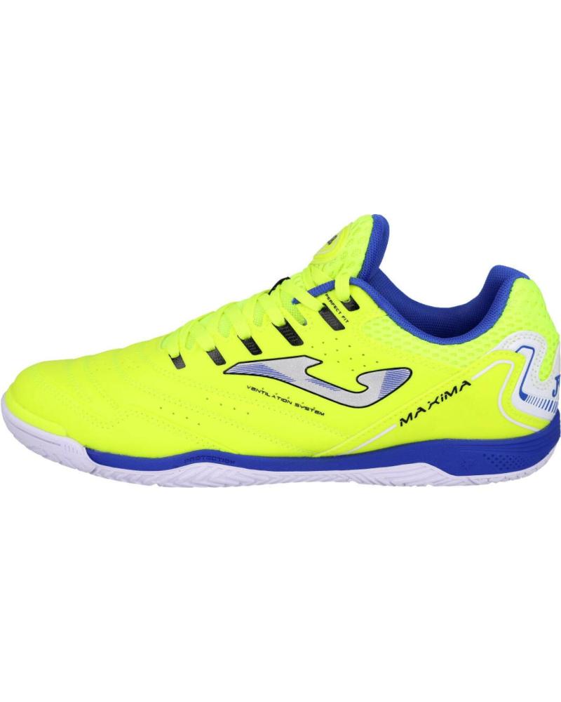 Deportivas de Hombre JOMA MAXIMA-2509 ZAPATLLAS FUTBOL SALA DE HOMBRE AMARILLO