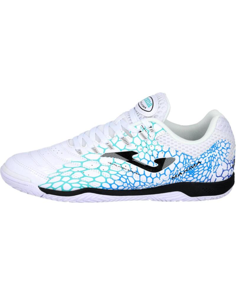 Deportivas de Hombre JOMA MAXIMA-2532 ZAPATLLAS FUTBOL SALA DE HOMBRE BLANCO AZUL