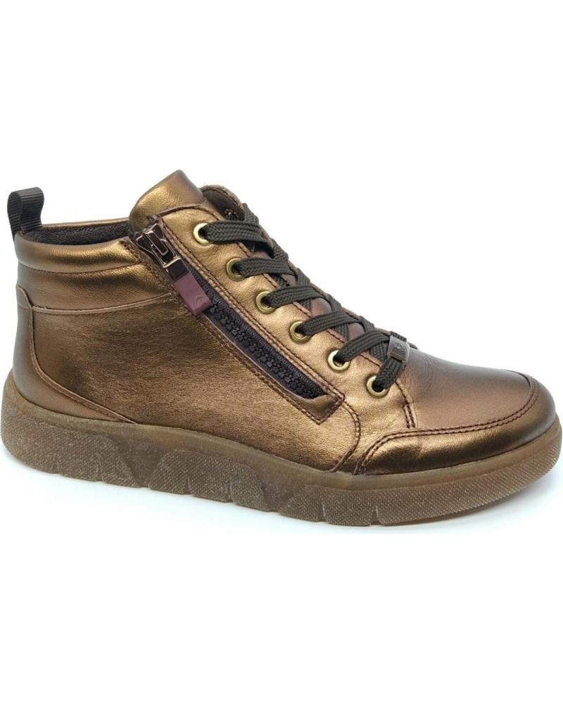Botines de Mujer ARA BOTIN 12-24453 MARRON METAL METáLICO