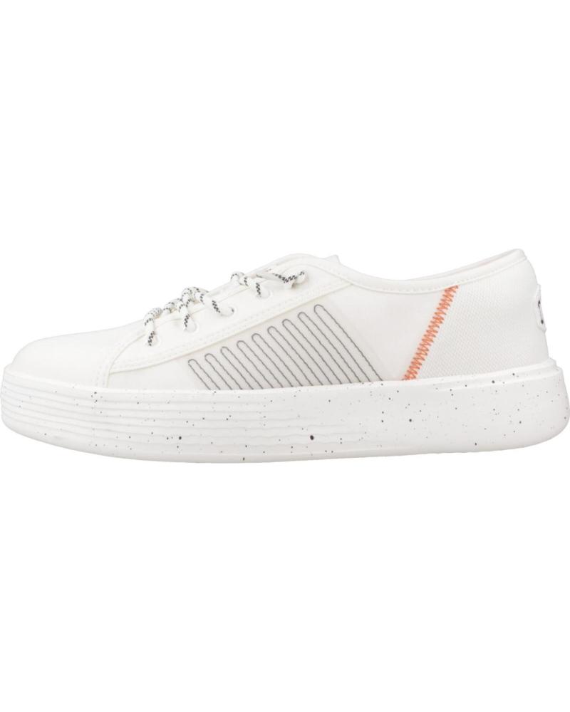 Deportivas de Mujer HEY DUDE ZAPATILLAS MUJER MODELO CODY COLOR BLANCO WHITE