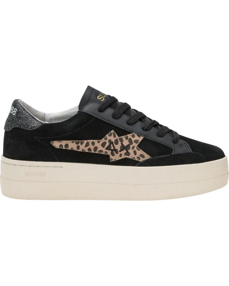 Deportivas de Mujer SUN68 BIG KATY SUEDE SCPZ44224 NEGRO