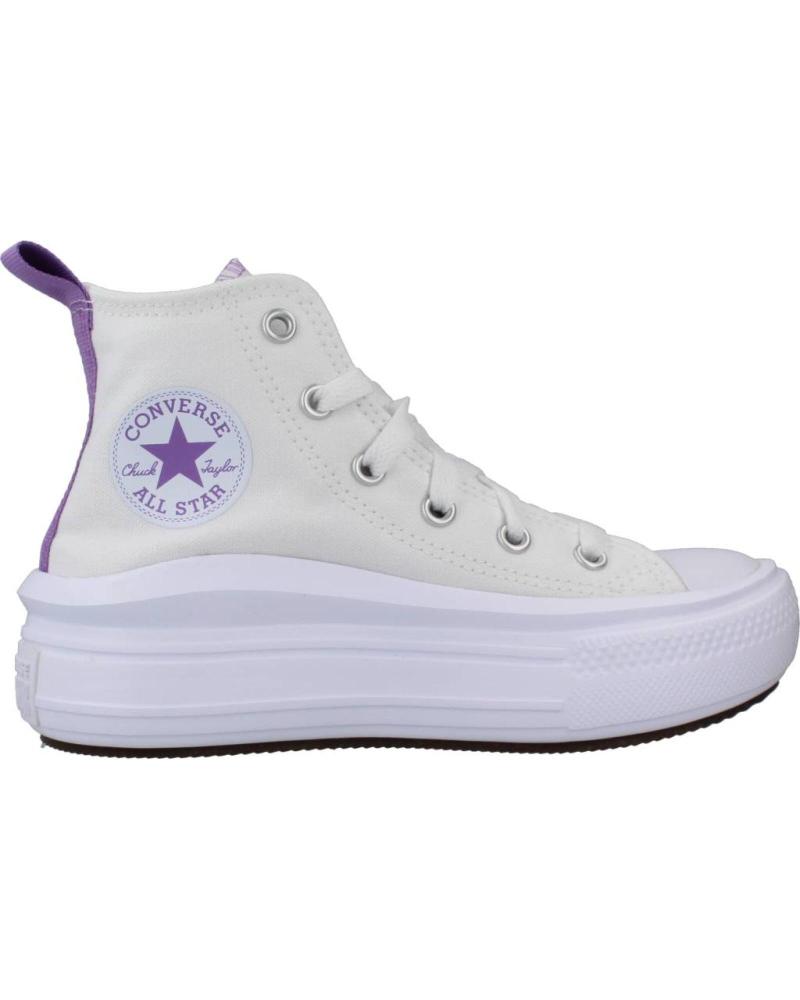 Deportivas de Niña CONVERSE ZAPATILLAS NINA MODELO CHUCK TAYLOR ALL STAR MOVE PLATFORM C WHITE