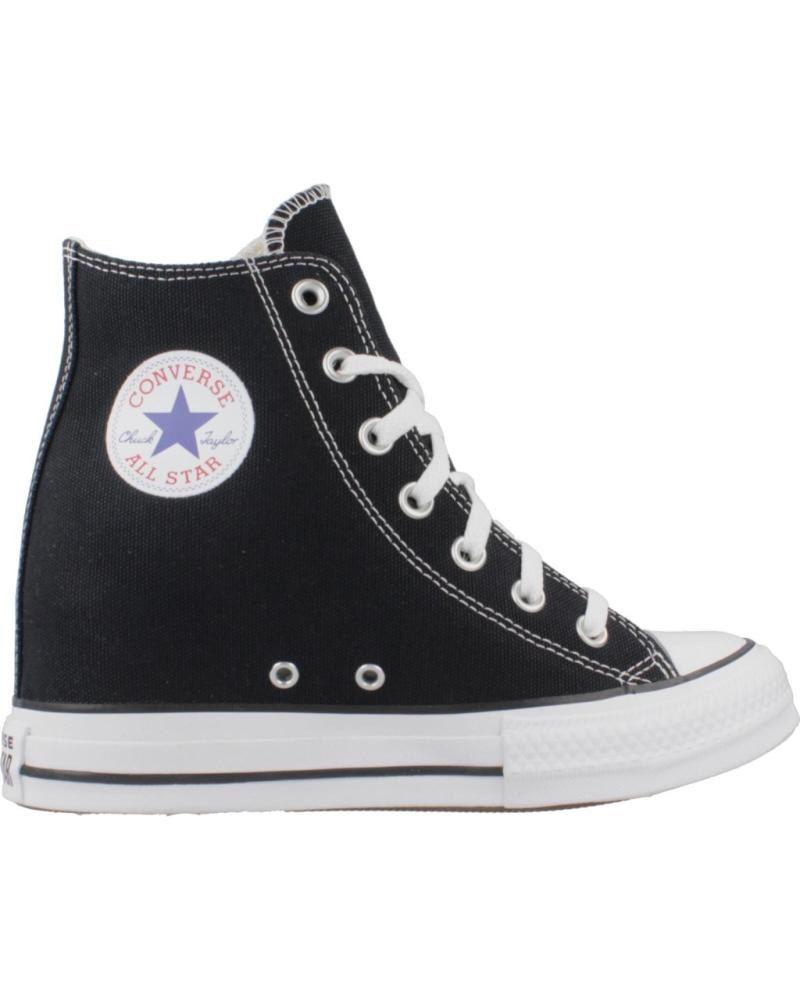 Deportivas de Mujer CONVERSE ZAPATILLAS MUJER MODELO CHUCK TAYLOR ALL STAR WEDGE PLATFORM BLKRED