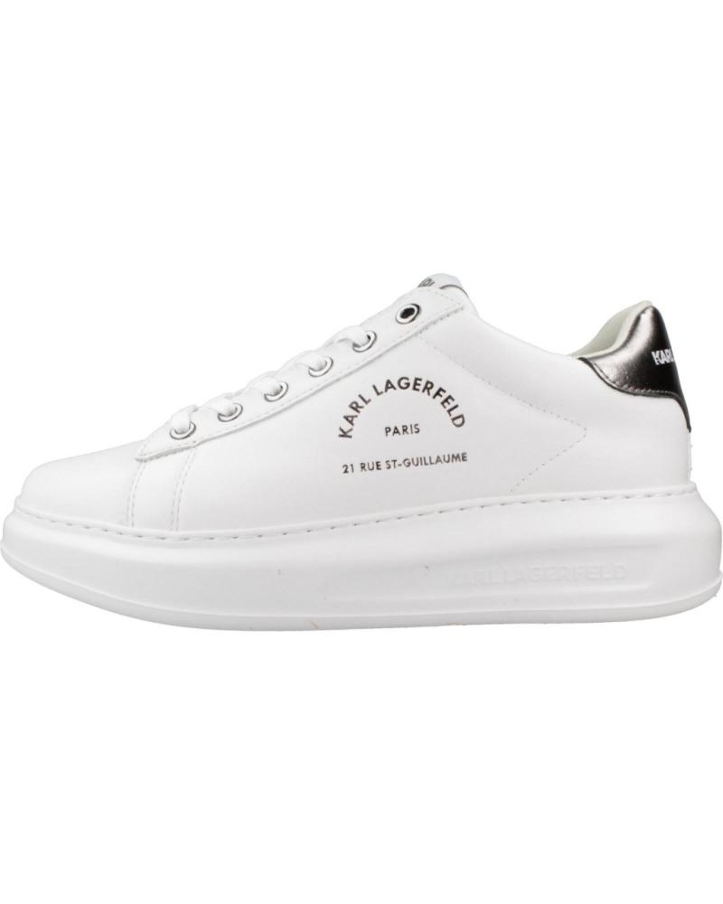 Deportivas de Mujer KARL LAGERFELD ZAPATILLAS MUJER MODELO KAPRI MAISON KARL LACE COLOR BLANCO 01S WHITE