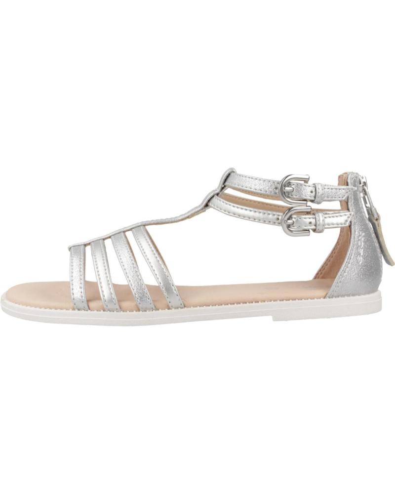 Sandalias de Niña GEOX SANDALIAS NINA MODELO J SANDAL KARLY GIRL COLOR PLATA C1007