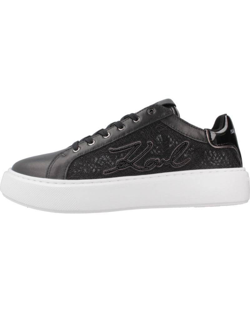 Deportivas de Mujer KARL LAGERFELD ZAPATILLAS MUJER MODELO KUP AUTOGRAPH LACE LO COLOR NEGRO 40 400 BLACK