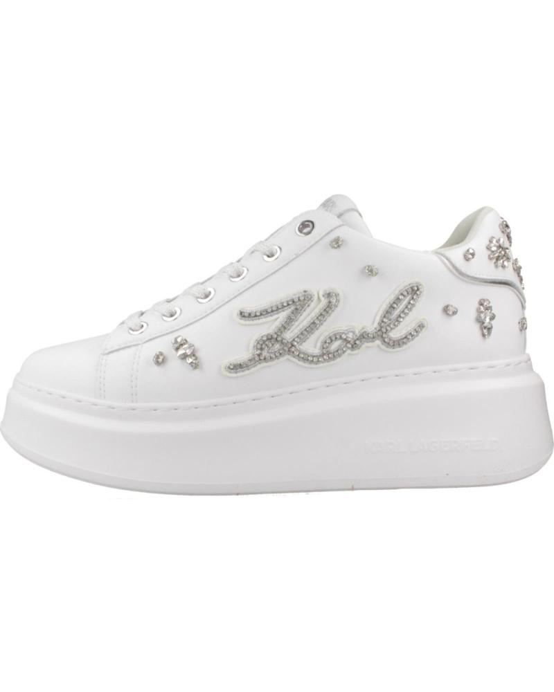 Deportivas de Mujer KARL LAGERFELD ZAPATILLAS MUJER MODELO ANAKAPRI FLORASTONE KARL PA COLOR BL 01S WHITE