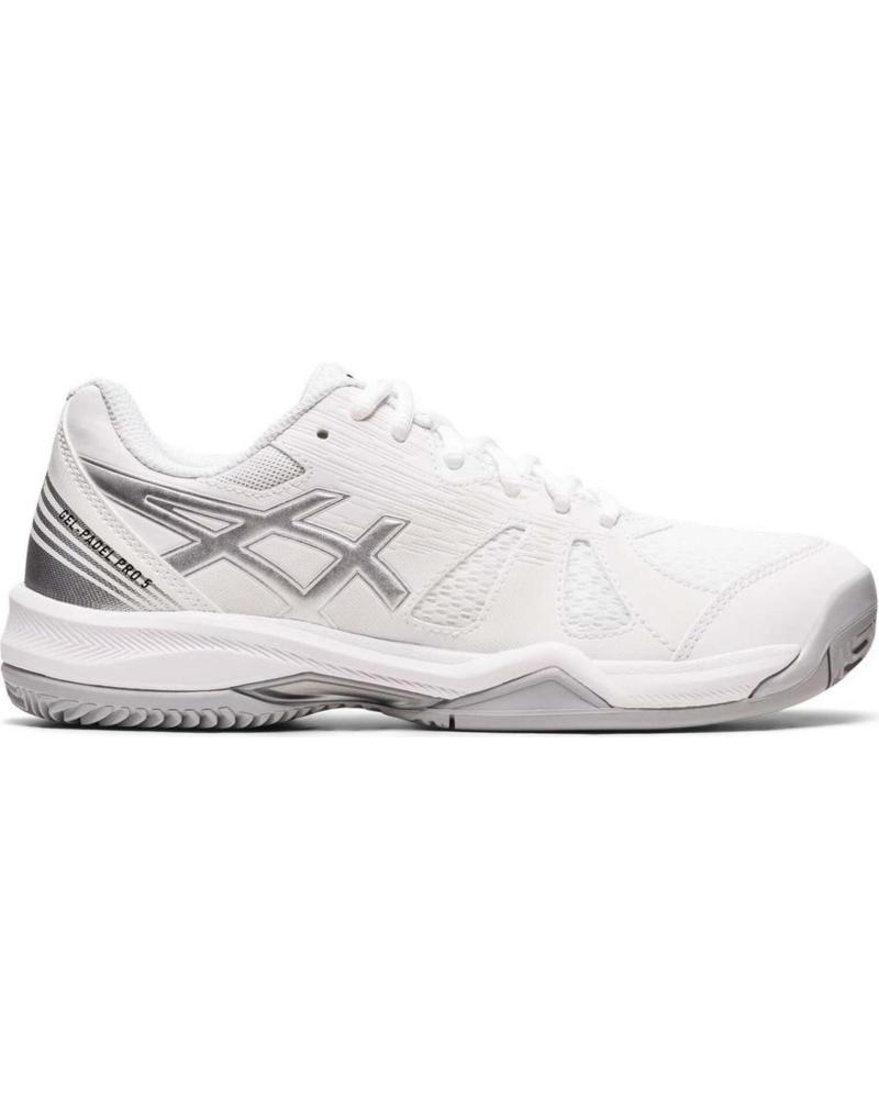 Deportivas de Mujer ASICS ZAPATILLAS BLANCAS MUJER GEL-PADEL PRO 5 1042A200 BLANCO