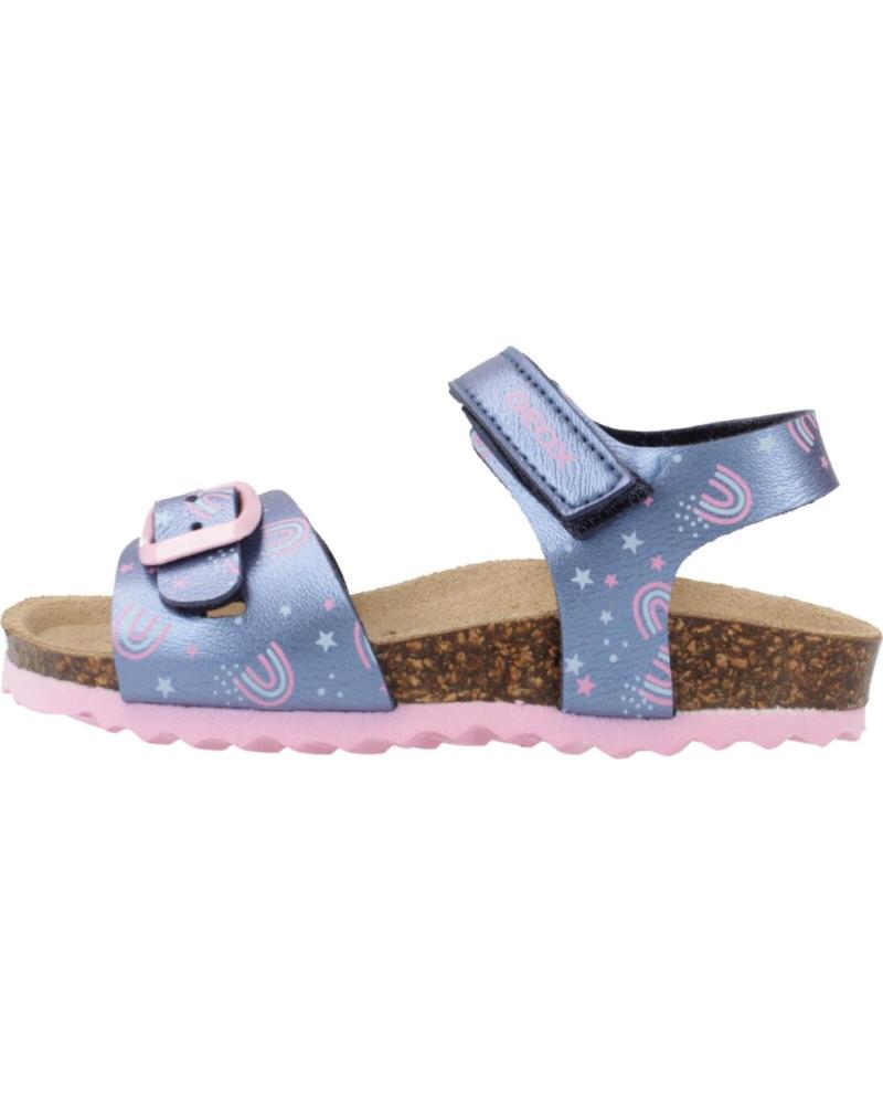 Sandalias de Niña GEOX SANDALIAS NINA MODELO B SANDAL CHALKI GIRL COLOR AZUL CF48T