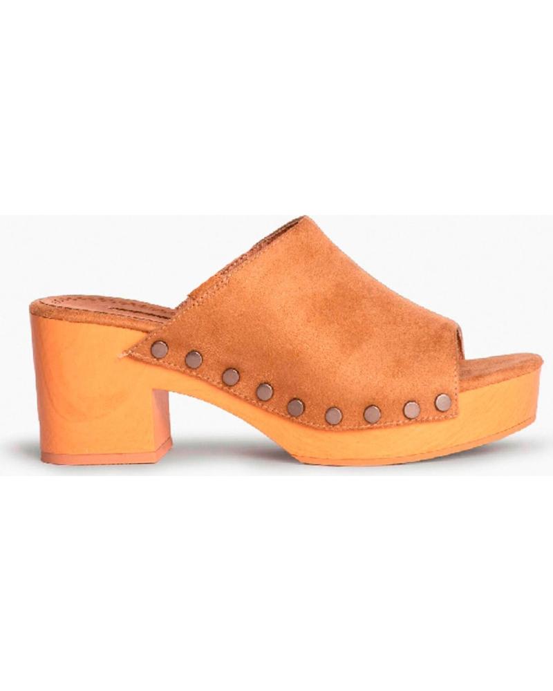 Zuecos de Mujer KESLEM ZUECO M4418 CAMEL