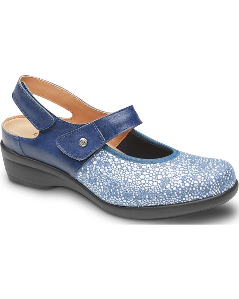 Sandalias de Mujer CALZAMEDI SANDALIAS ORTOPEDICAS 0799 ELASTICOS JUANETE AZUL