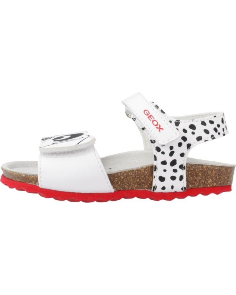 Sandalias de Niño GEOX SANDALIAS NINO MODELO B SANDAL CHALKI GIRL COLOR BLANCO C040 C0404