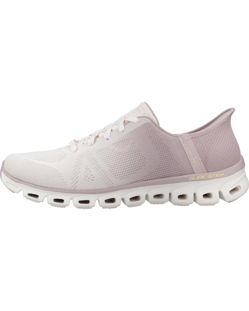 SKECHERS ZAPATILLAS MUJER MODELO GLIDE-STEP - EXCITE COLOR ROSA MVE