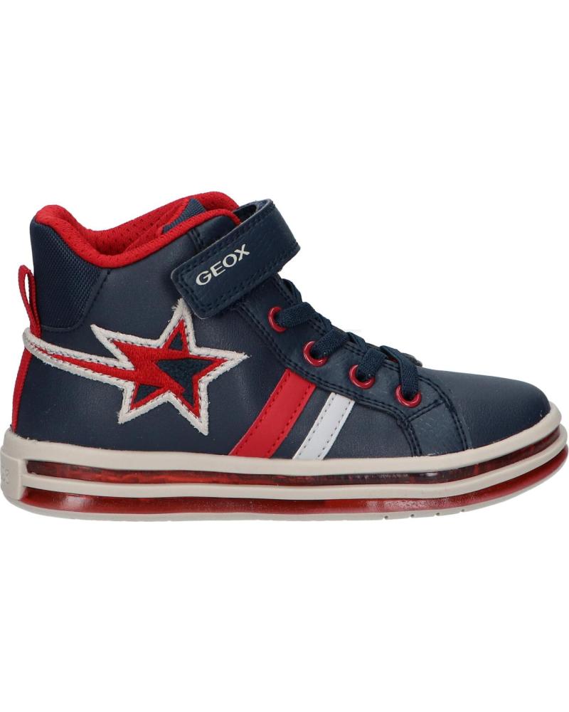 Botas de Niño GEOX J26FGB 054FU J PAWNEE BOY C0735 NAVY-RED