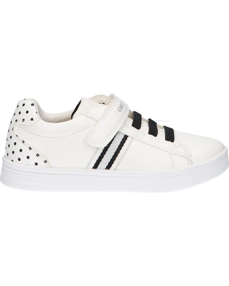 Deportivas de Niña GEOX J DJROCK GIRL D BLANCO