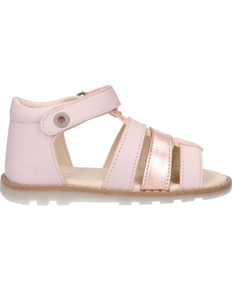 Sandalias de Niña KICKERS 860663-10 NOOPI 131 ROSE CLAIR