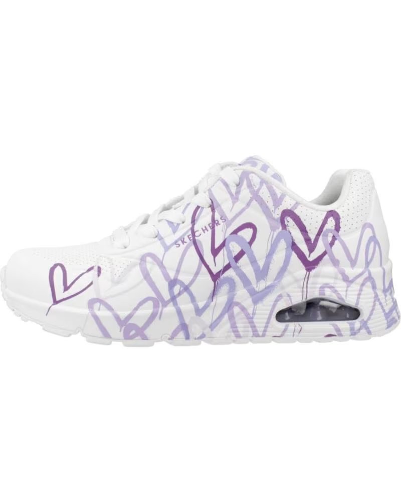 Skechers Zapatillas Mujer Modelo Uno-spread The Love Color Blanco Wlp Wlpr