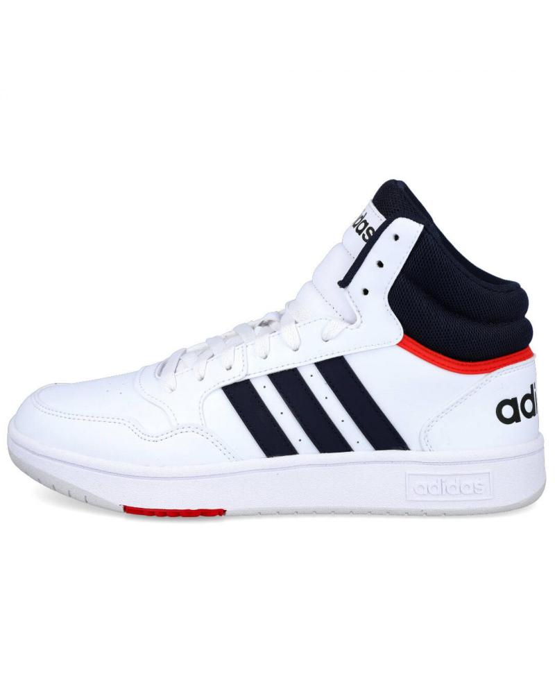 Zapatillas deporte de Hombre ADIDAS ZAPATILLAS HOOPS 3 0 MID GY5543 BLANCO