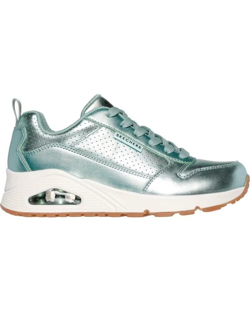 Skechers Uno Air Metallixs Verde Verde Claro