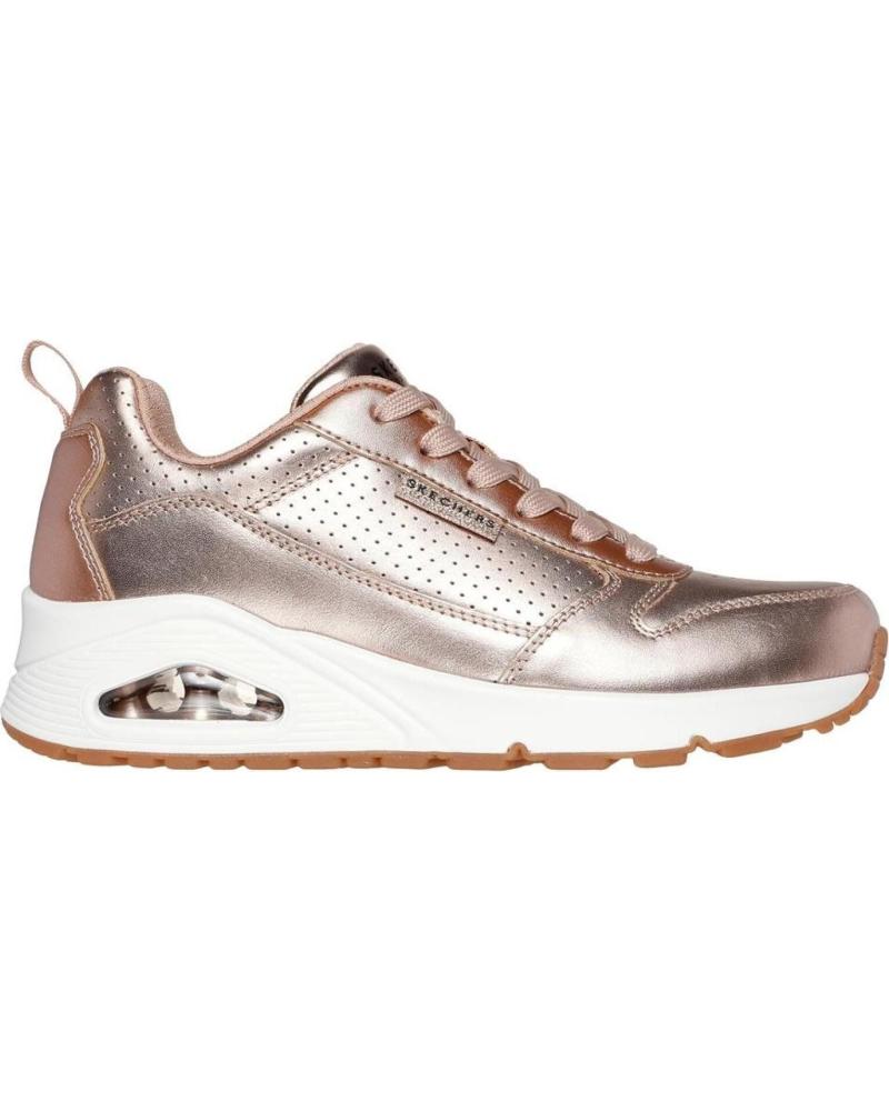 Deportivas de Mujer SKECHERS UNO AIR METALLIXS ROSA