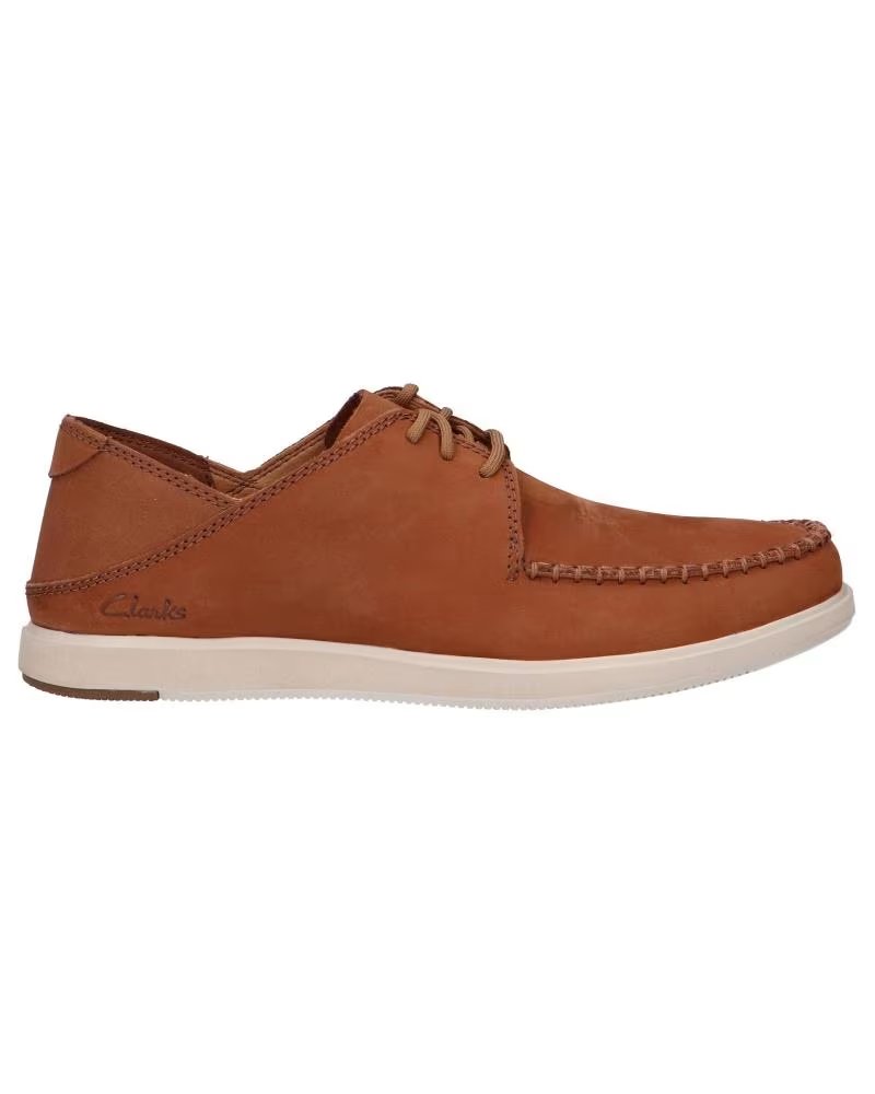 de clarks 26165980 bratton tie dark tan nubuck