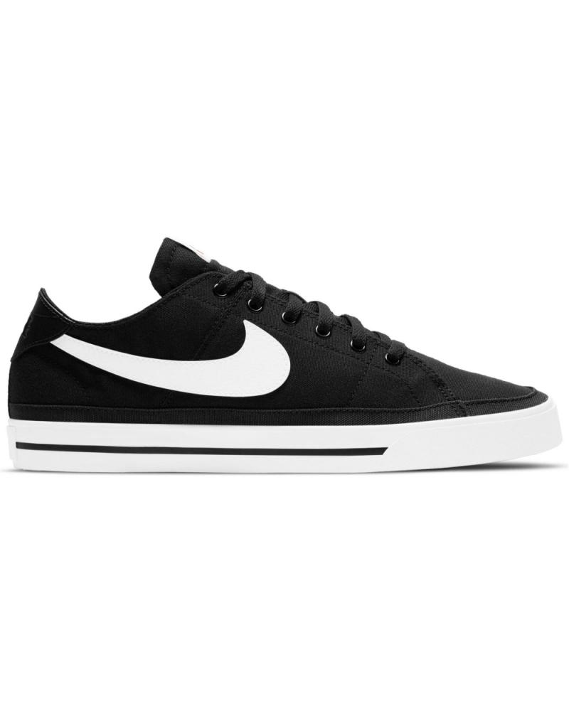 Deportivas de Mujer y Hombre NIKE ZAPATILLAS NEGRAS COURT LEGACY CNVS CW6539 NEGRO