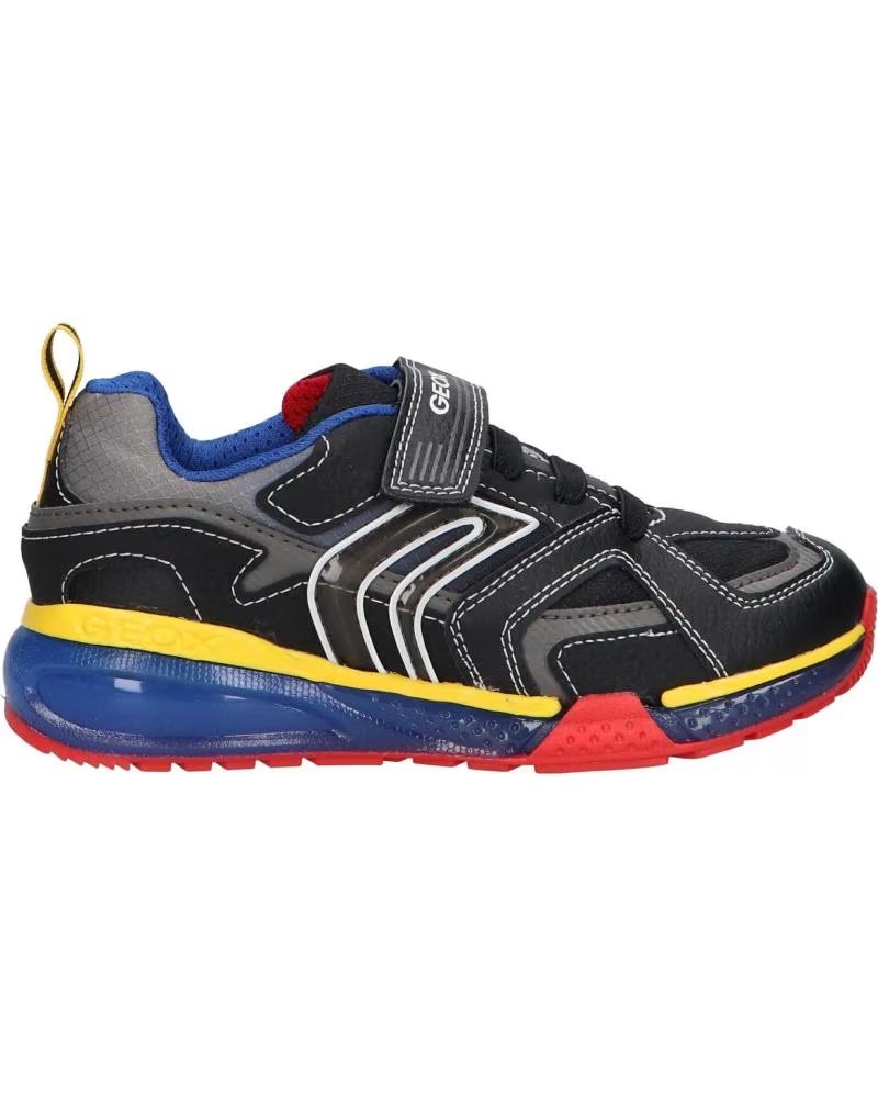 Geox J16FEA 0CEFU J Bayonyc Boy C9240 Black-multicolor