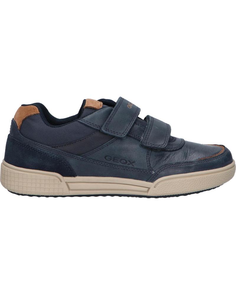 Deportivas de Niño GEOX J16BCC 0CLFU J POSEIDO BOY CF46N NAVY-COGNAC