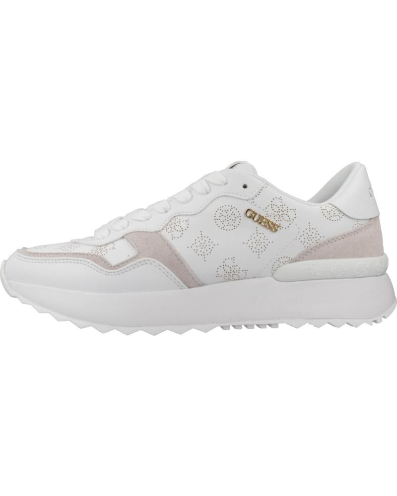Deportivas de Mujer GUESS ZAPATILLAS MUJER MODELO LEL12 COLOR BLANCO WHITE