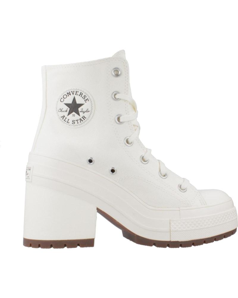 Botines de Mujer CONVERSE ZAPATILLAS MUJER MODELO CHUCK 70 DE LUXE HEEL COLOR BLANCO G GRTGRT