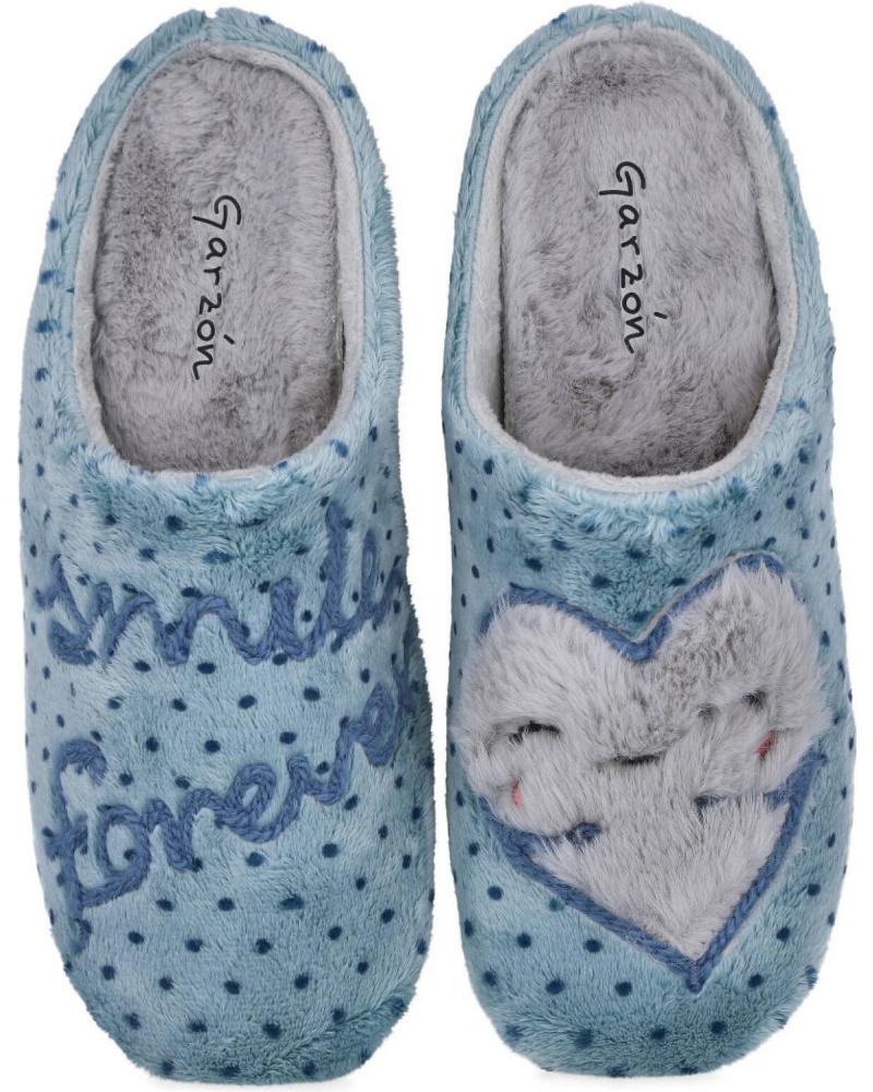 Calzado de casa de Mujer GARZON GARZON 7329 275 ZAPATILLAS DE CASA MUJER TURQUESA