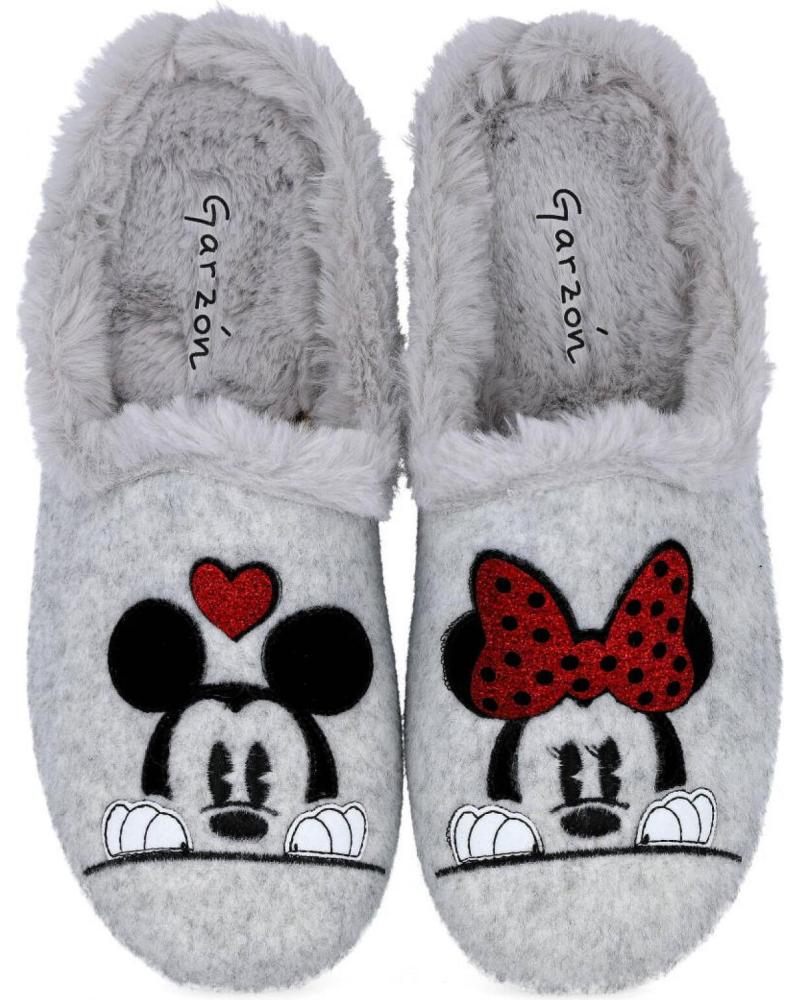 Calzado de casa de Mujer y Niña GARZON GARZON S003 279 ZAPATILLAS CASA HOMBRE GRIS
