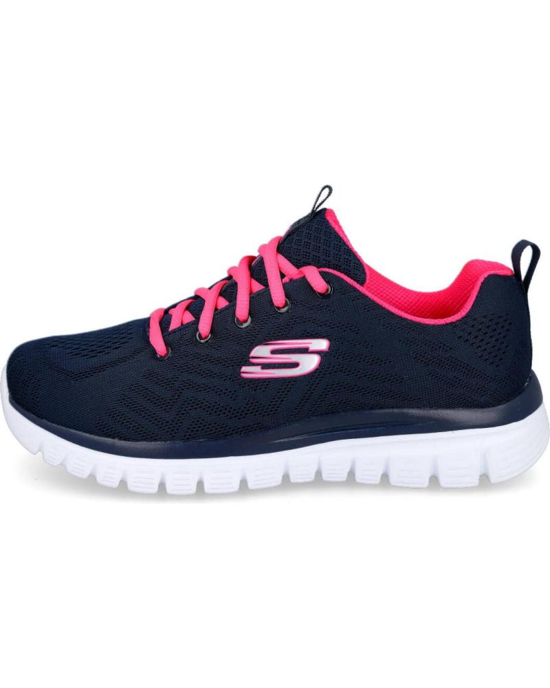 Zapatillas deporte de Mujer SKECHERS 12615 GRACEFUL - GET CONNECTED AZUL
