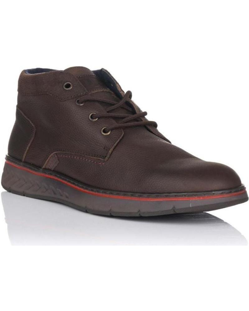Botins de Homem DJ SANTA - BOTIN HOMBRE SPORT PIEL COLLARIN SERRAJE MARRóN