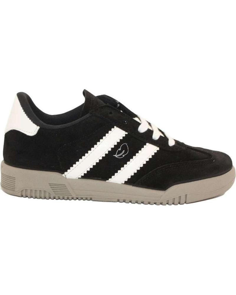 Sapatilhas de Mulher ROAL ZAPATILLA DEPORTIVA PLUMAFLEX LIGERA PIEL SERRAJE A35010 NEG NEGRO