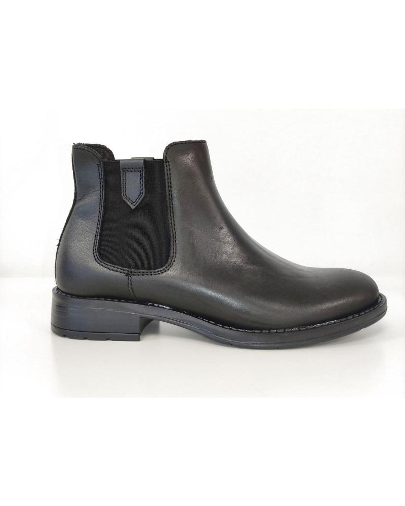 Botins de Mulher CALZADOS ALMENA BOTIN PIEL SENORA FUELLE NEGRO