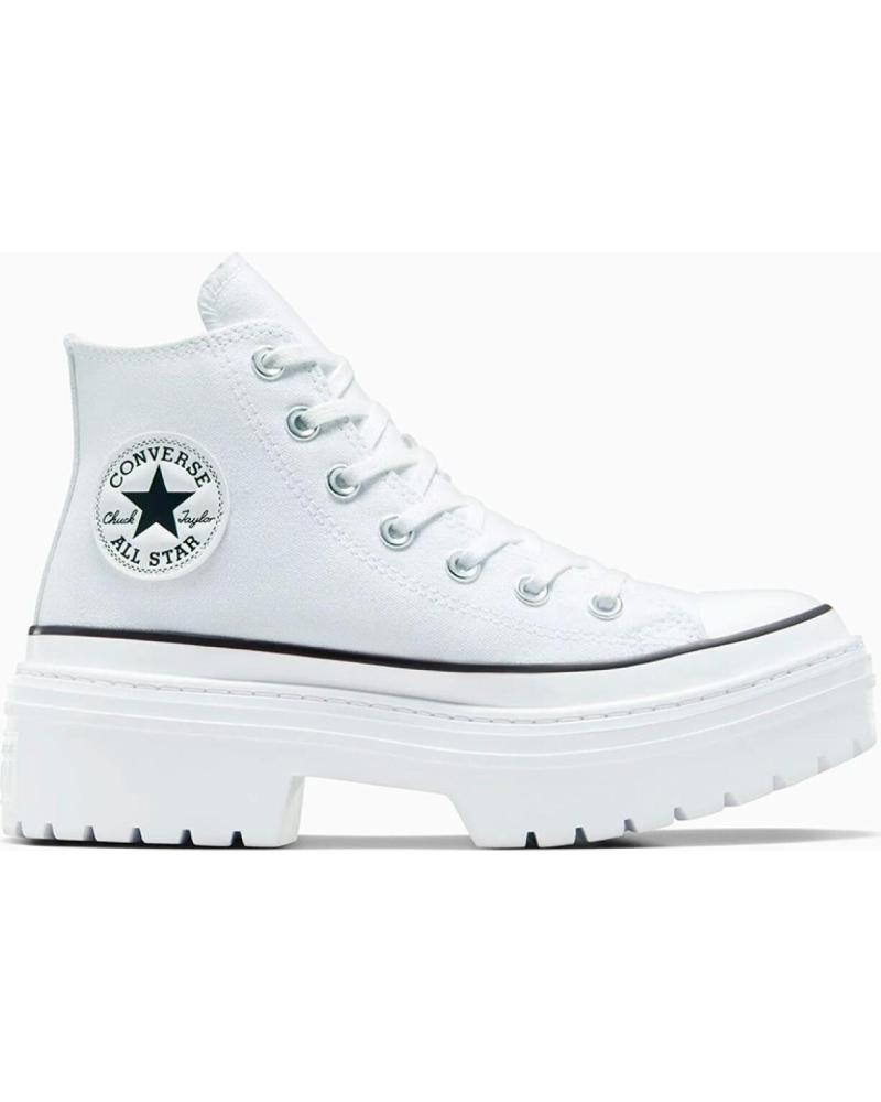 Deportivas de Mujer CONVERSE CONVERSE CHUCK TAYLOR ALL STAR LUGGED HI ZAPATILLAS MUJER BLANCAS BLANCO