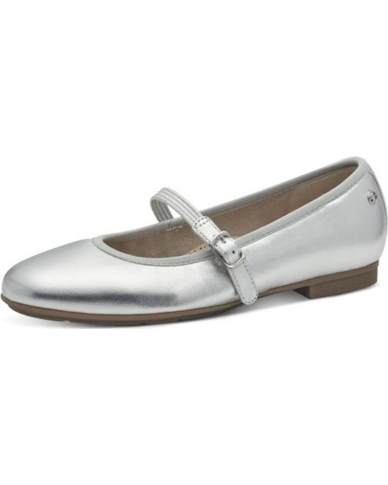 Bailarinas de Mujer TAMARIS 82107 PIEL PLATA