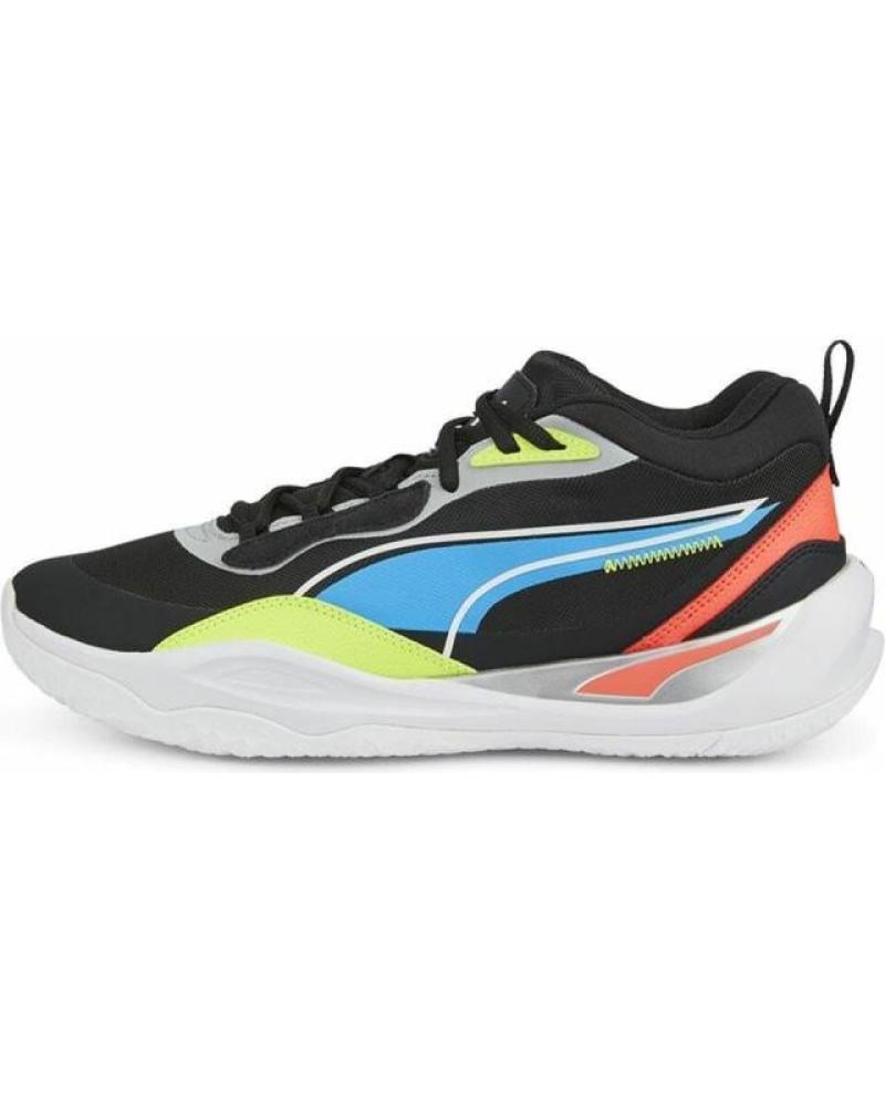 PUMA ZAPATILLAS RUNNING 377572-04 NEGRAS CON DETALLES MULTICOLOR NEW