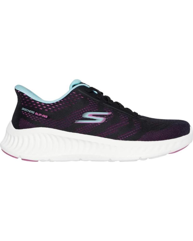 Deportivas de Mujer SKECHERS GO WALK NOW-SARAHI NEGRO