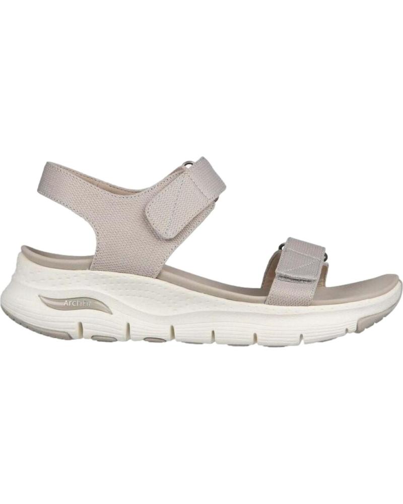 Sandalias de Mujer y Niña SKECHERS 119247-TPE ARCH FIT TOURISTY TAUPE